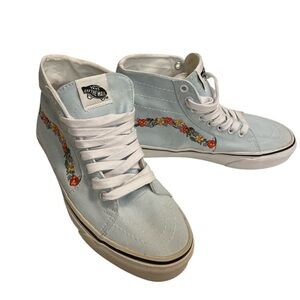 Vans Sk8-Hi Floral Embroidery Delicat Tapered shoes women’s 7.5 new without box
